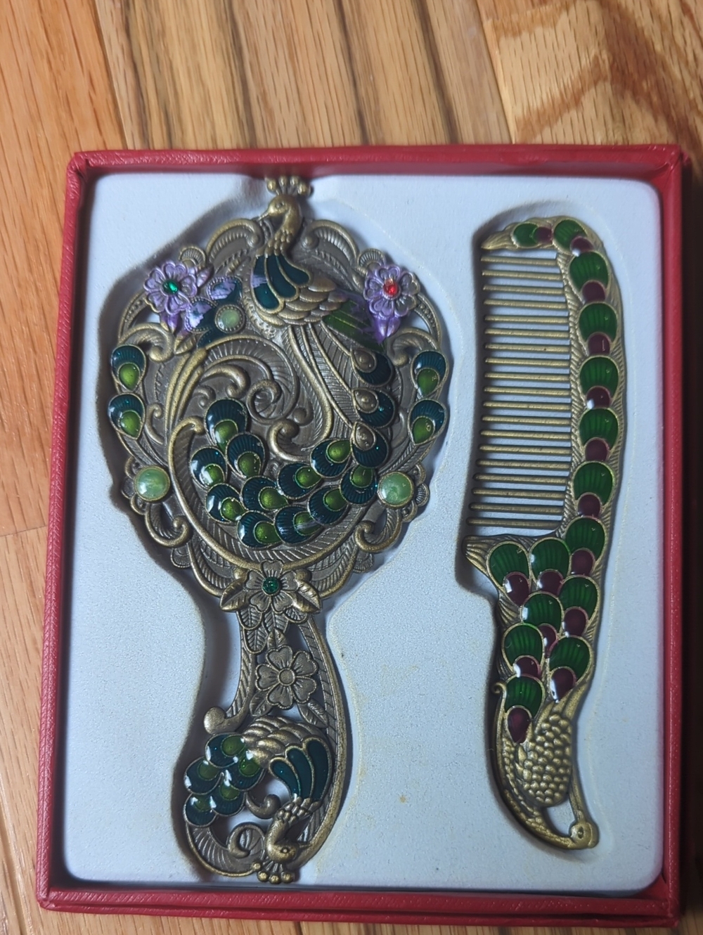 Nanshan Temple Guanyin Copper Mirror Chinese Feng Shui Souvenir